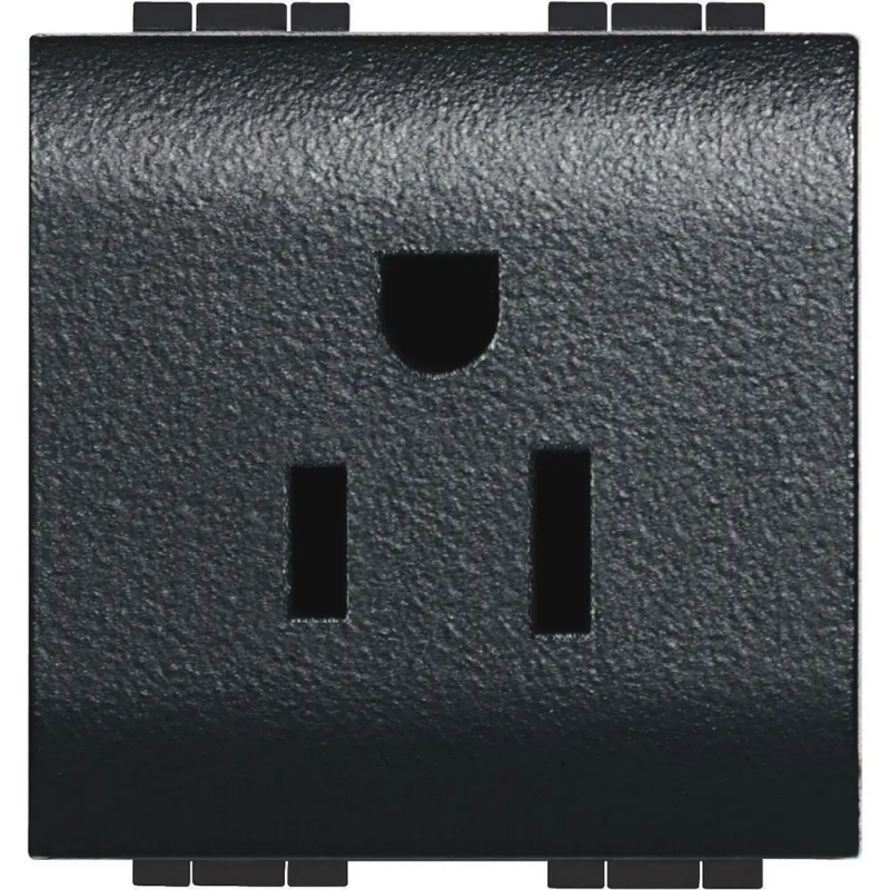 living int - presa 2P+T 15A 125Vac USA - BTicino L4128
