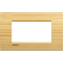 LL - placca 4P bamboo - BTicino LNA4804LBA