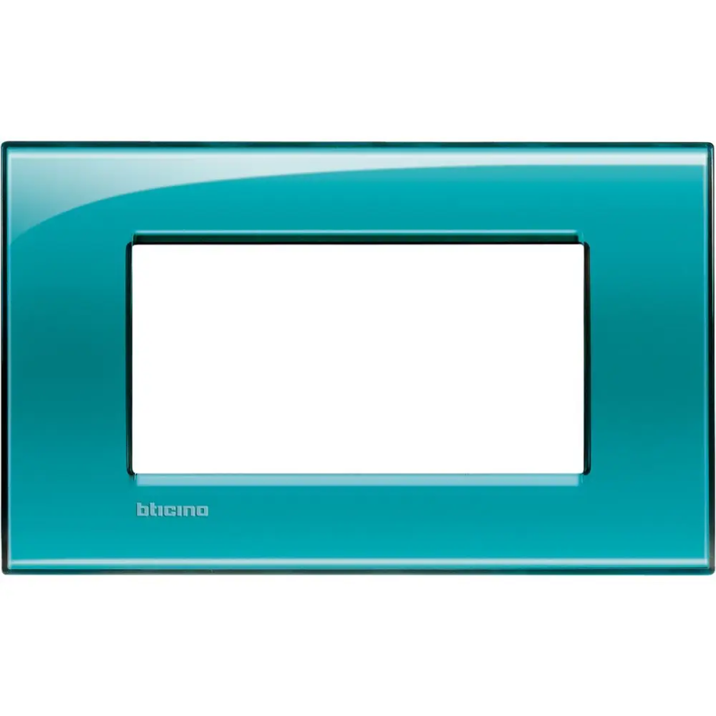 LL - placca 4P verde - BTicino LNA4804VD