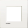 LL - placca 2P bianco puro - BTicino LNE4802BN
