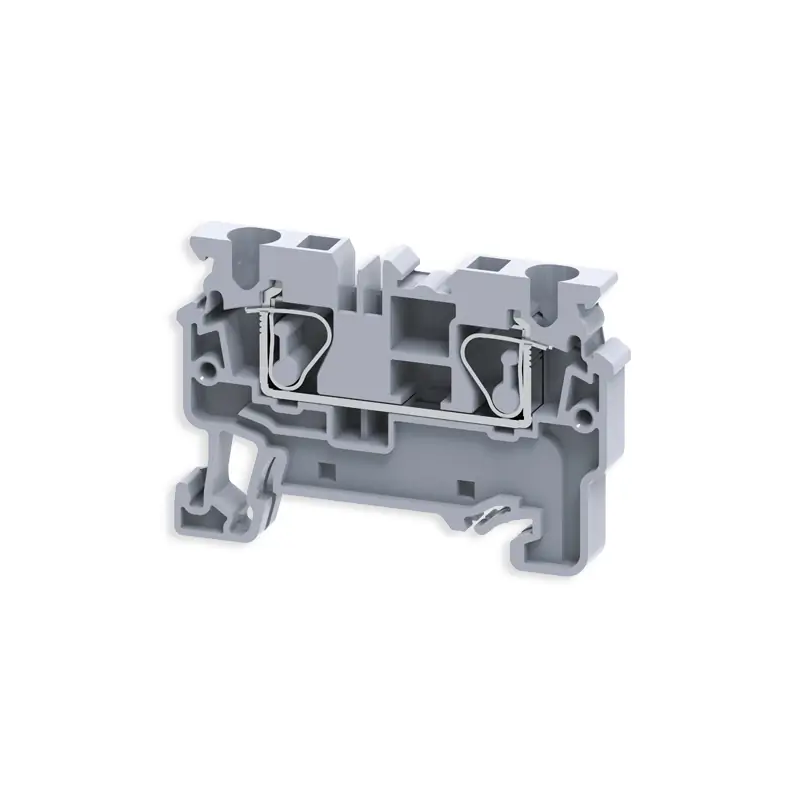 Morsetto quadro molla 4 mmq GRIGIO - Arnocanali CX4