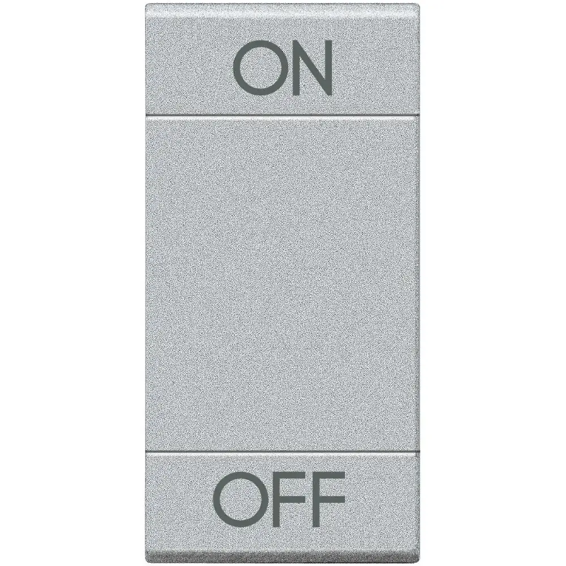 Light  tech - copritasto ON OFF 1 mod - BTicino NT4911AGN