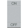 Light  tech - copritasto ON OFF 1 mod - BTicino NT4911AGN