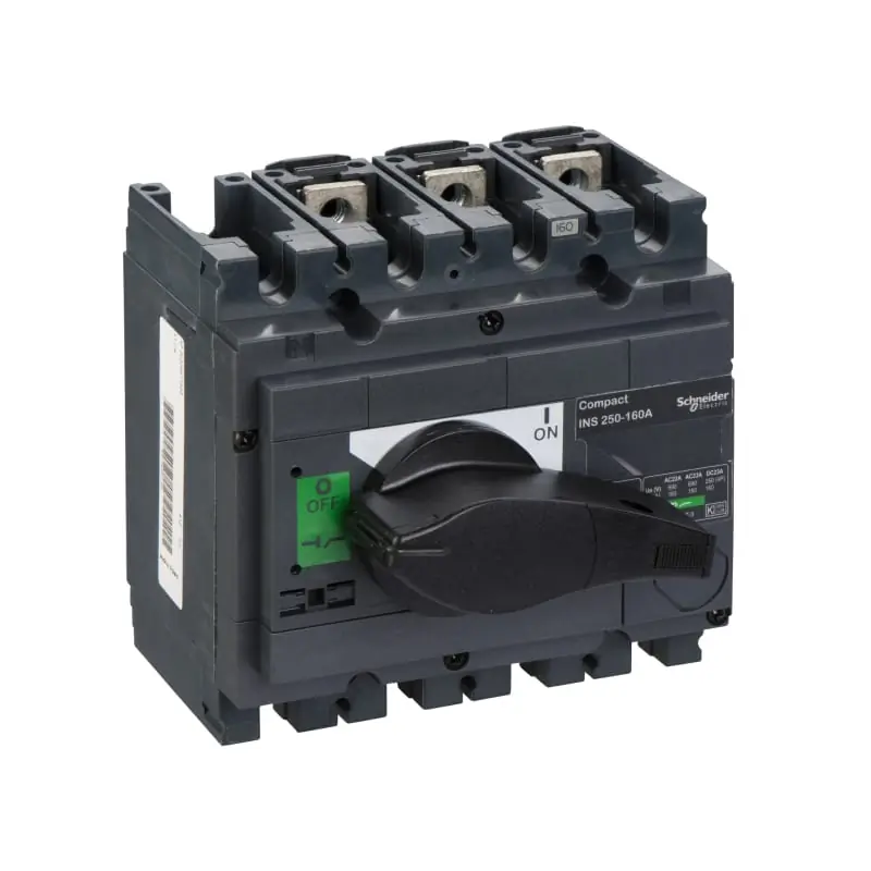 INS250 160A fisso ant 3P man nera - SCHNEIDER 31104