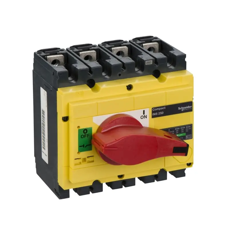 INS250 fisso ant 4P man rossa - SCHNEIDER 31127