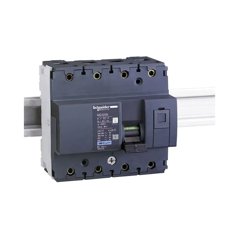 NG125N 3P+N C 80A 25kA - SCHNEIDER 18646