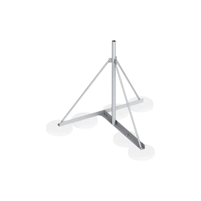 Base per asta captazione H7/8 m - Arnocanali DACB3