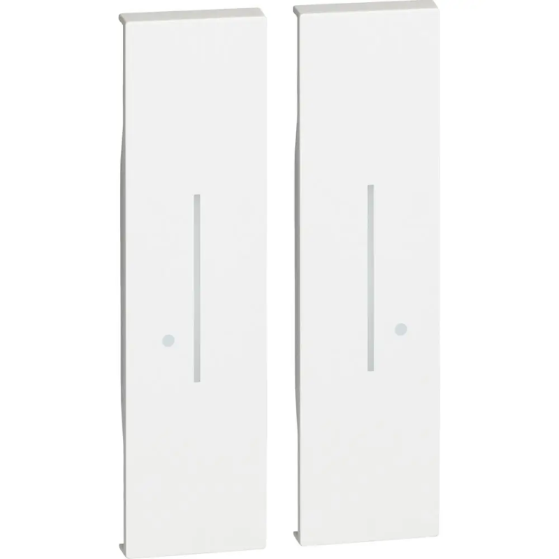 L.NOW- Cover doppio luci wireless bianco - BTicino KW36M2