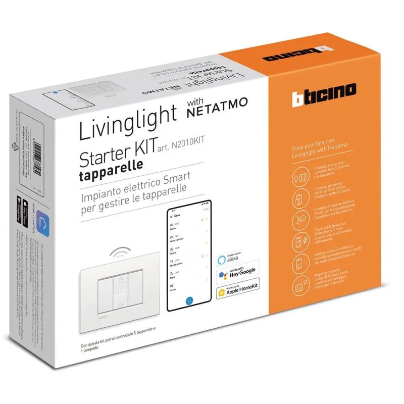 LL - Starter kit Tapparelle bianco - BTicino N2010KIT