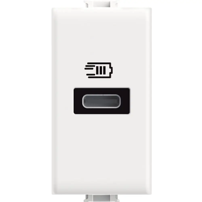 MATIX - Caricatore USB tipo C 1m bianco - BTicino AM4192C