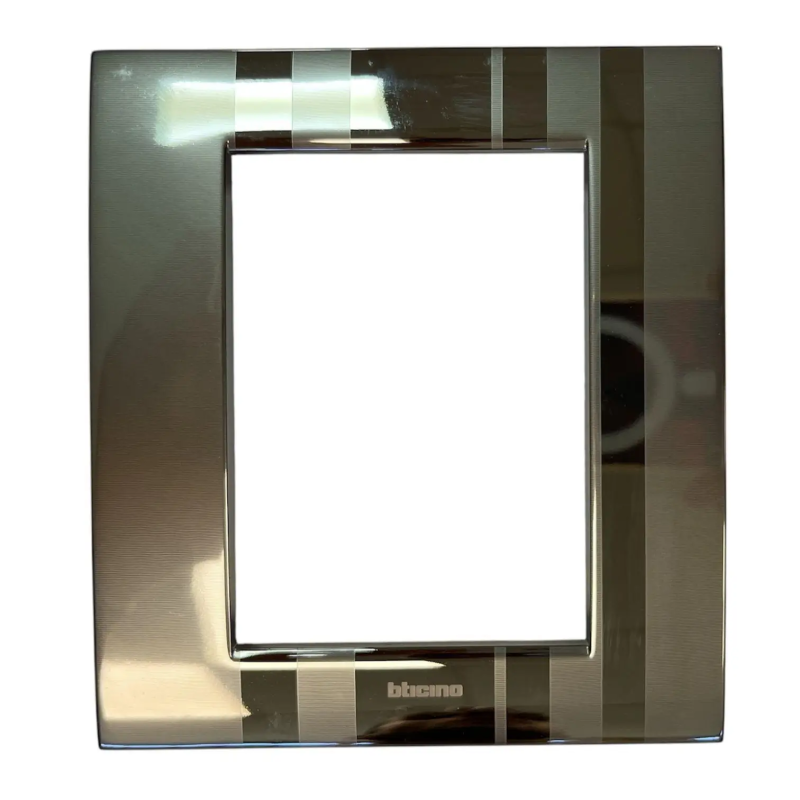 LL - placca 3+3P stripes - BTicino LNC4826SP