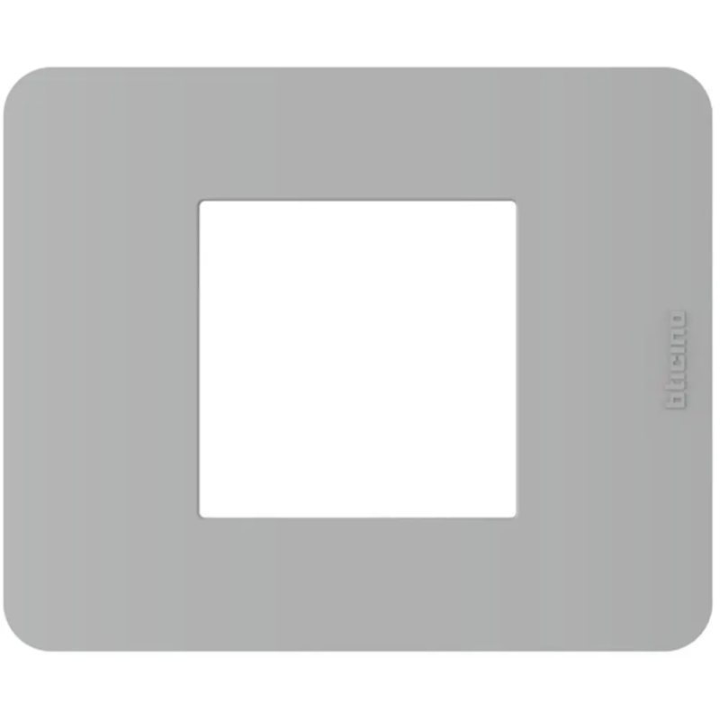 MatixGO - placca 2P grey - BTicino JA4802JG