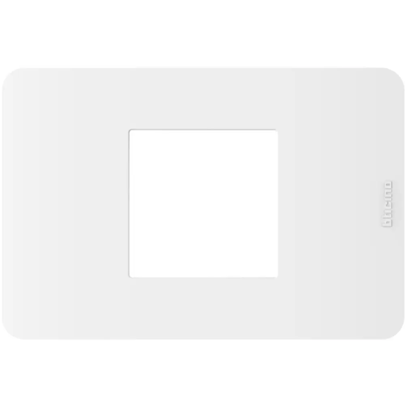MatixGO - placca 2P cent. white - BTicino JA4819JW