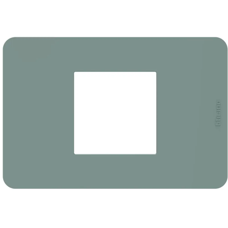 MatixGO - placca 2P cent. agave - BTicino JA4819TA