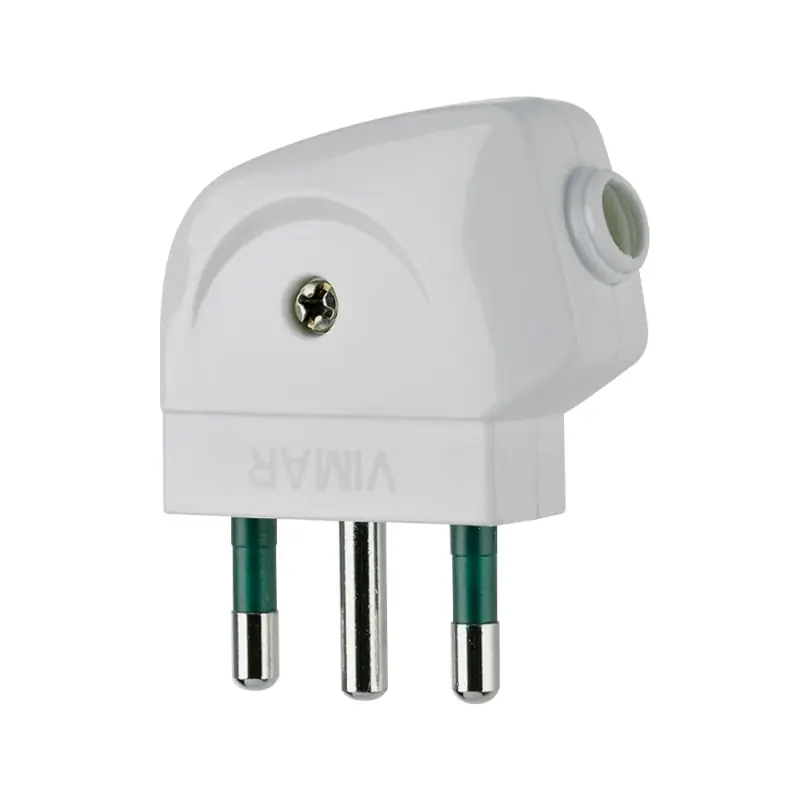Spina 2P+T 16A S17 90? bianco - Vimar 00212.B
