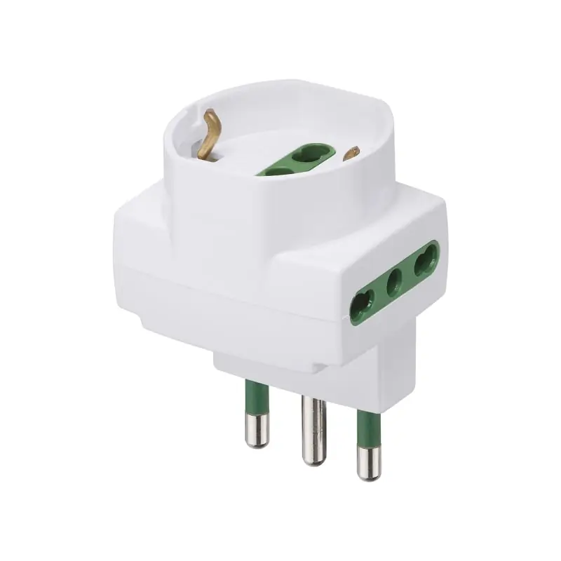 Adattatore sfals.vert.S17+2P17/11+univ.b - Vimar 00314.B