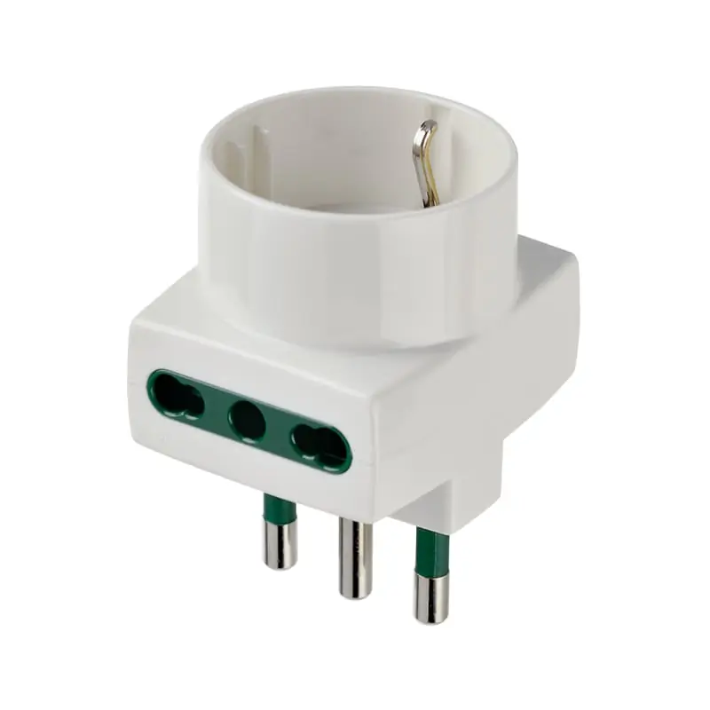 Adattatore mult. S17+2P17/11+P30 bianco - Vimar 00323.B