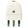 Spina 2P+T 16A assiale bianco - Vimar 01026.B