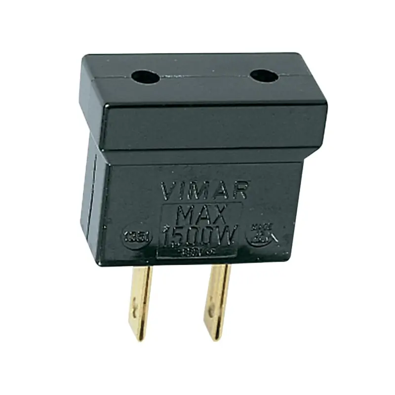 Adattatore 2P USA - P10 nero - Vimar 01351