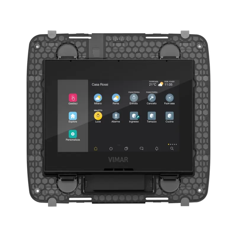Touch screen domotico IP 4,3"" 8M nero - Vimar 01420