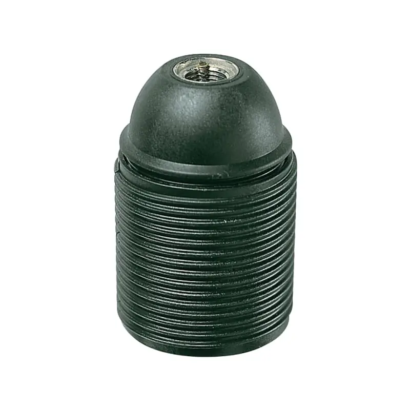 Portalampada E27 M10x1 cm/fil. nero - Vimar 02107