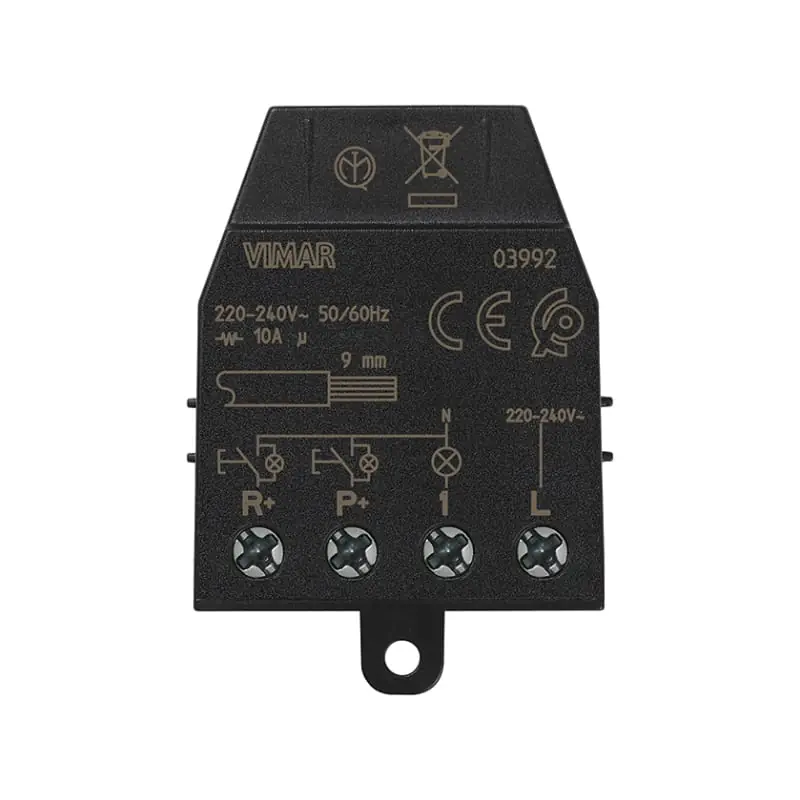 Modulo relè ad imp. con reset Quid 10A - Vimar 03992