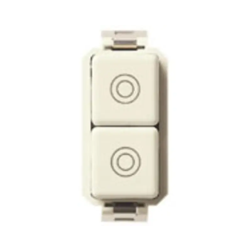 Due pulsanti 1P NO 10A - Vimar 08275