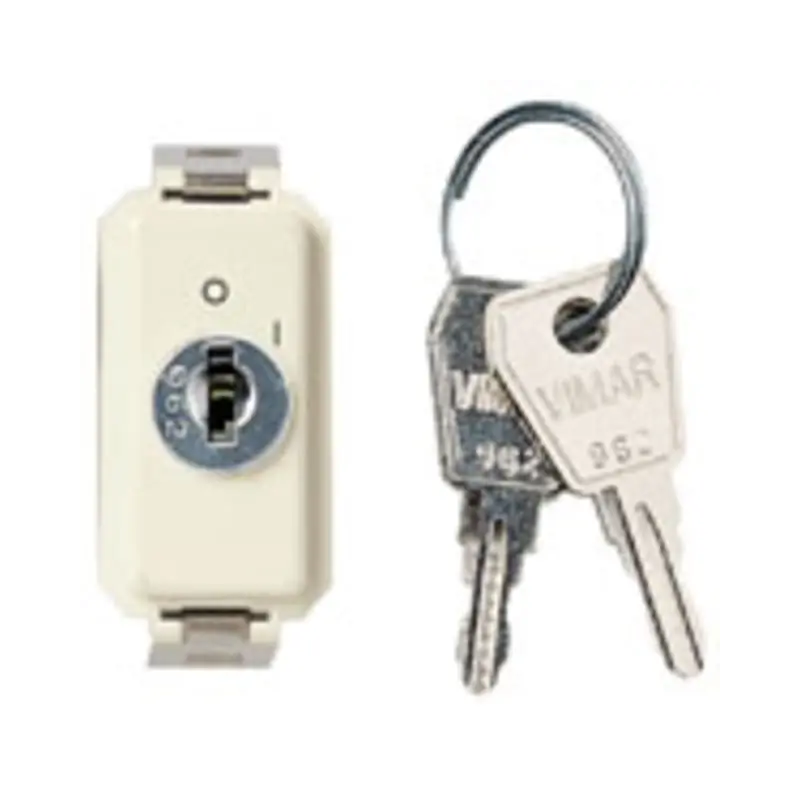 Interruttore 2P 10AX +chiave - Vimar 08381
