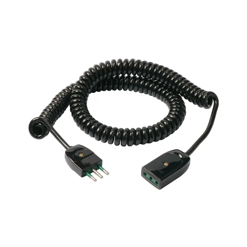 Cavo prolunga estensibile 3G0,75 5m nero - Vimar 0P32352