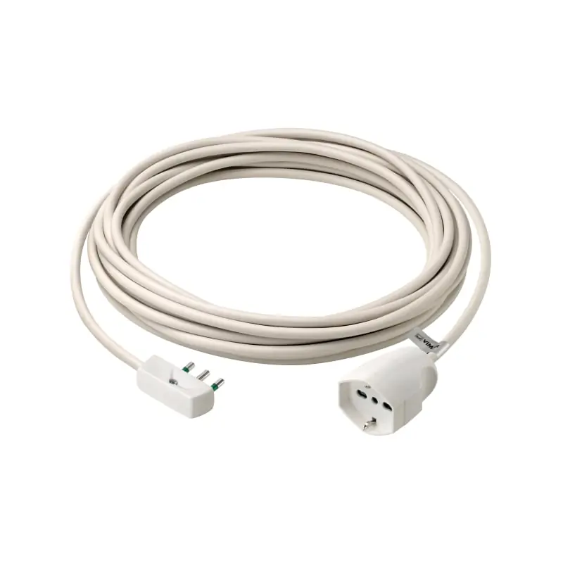 Prolunga 10m3G1,5SPA17 universale bianco - Vimar 0P32383.B