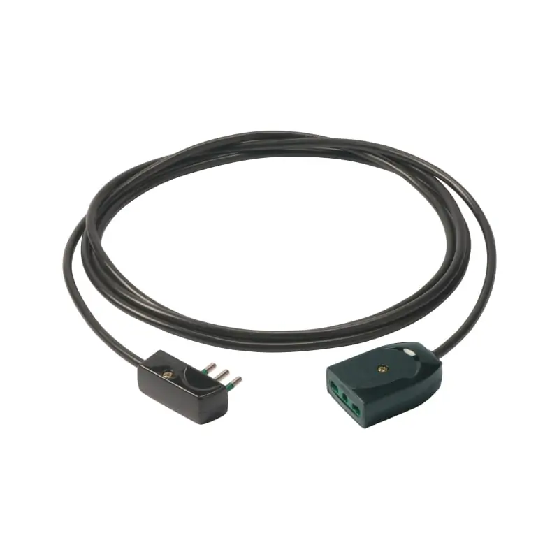 Cavo prolunga 3G1+spina piatta 5m nero - Vimar 0P32389