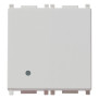 Pulsante 1P NO 10A 2M Silver - Vimar 14008.2.SL