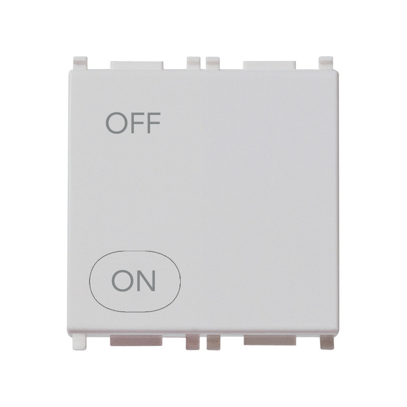 Interruttore 2P 20AX 2M Silver - Vimar 14016.2.SL