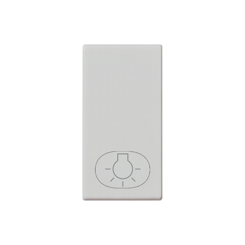 Tasto 1M simbolo luce Silver - Vimar 14021.L.SL