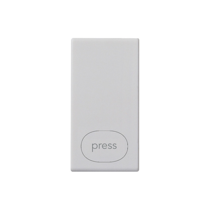 Tasto 1M PRESS Silver - Vimar 14021.PS.SL
