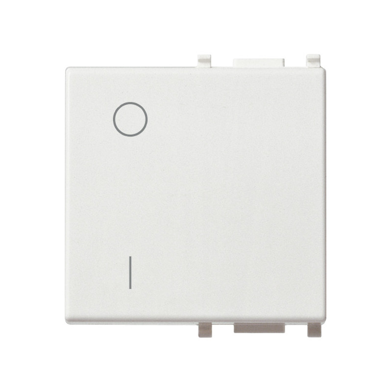 Tasto 2M simbolo O/I bianco - Vimar 14022.99