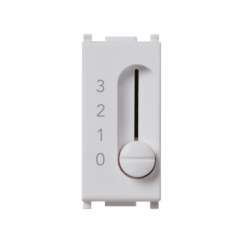 Commutatore a slitta 1P 6(2)A Silver - Vimar 14095.SL