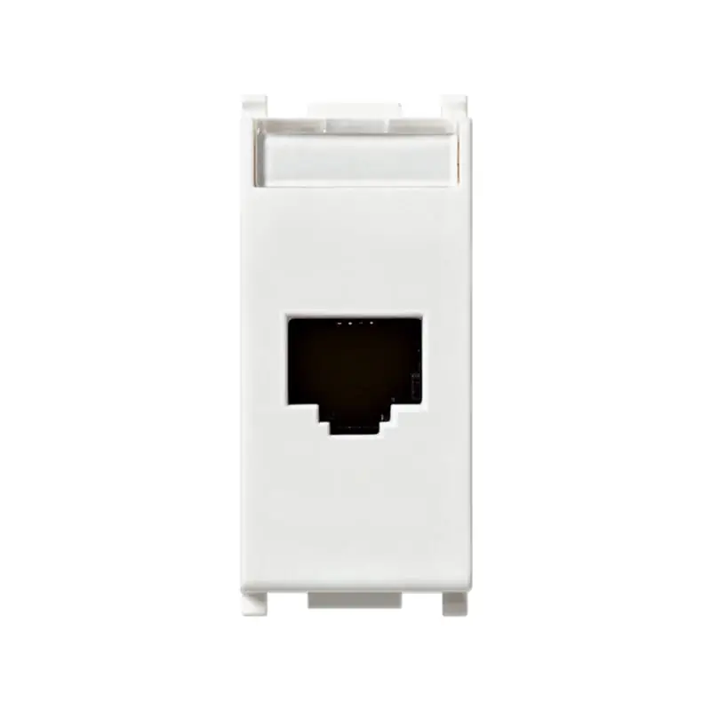 Presa RJ45 Netsafe Cat6 UTP bianco - Vimar 14339.13