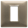 Placca 1M bronzo metallizzato - Vimar 14641.70