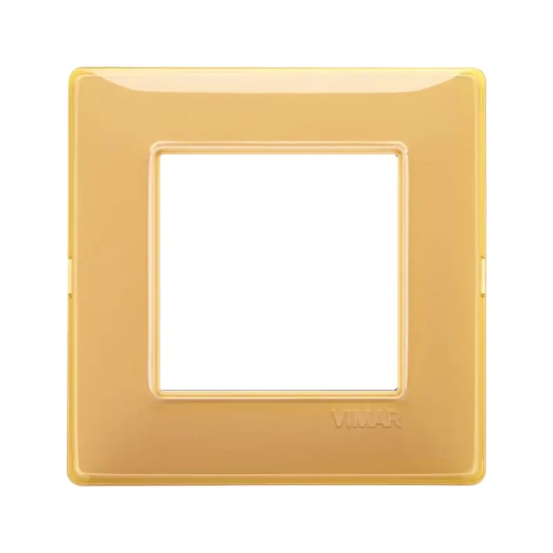 Placca 2M Reflex ambra - Vimar 14642.43