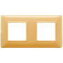 Placca 4M (2+2) int71 Reflex ambra - Vimar 14643.43