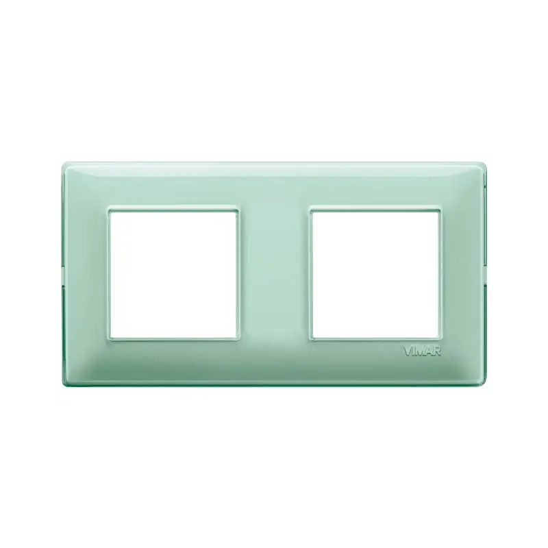 Placca 4M (2+2) int71 Reflex menta - Vimar 14643.44