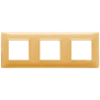 Placca 6M (2+2+2) int71 Reflex ambra - Vimar 14644.43