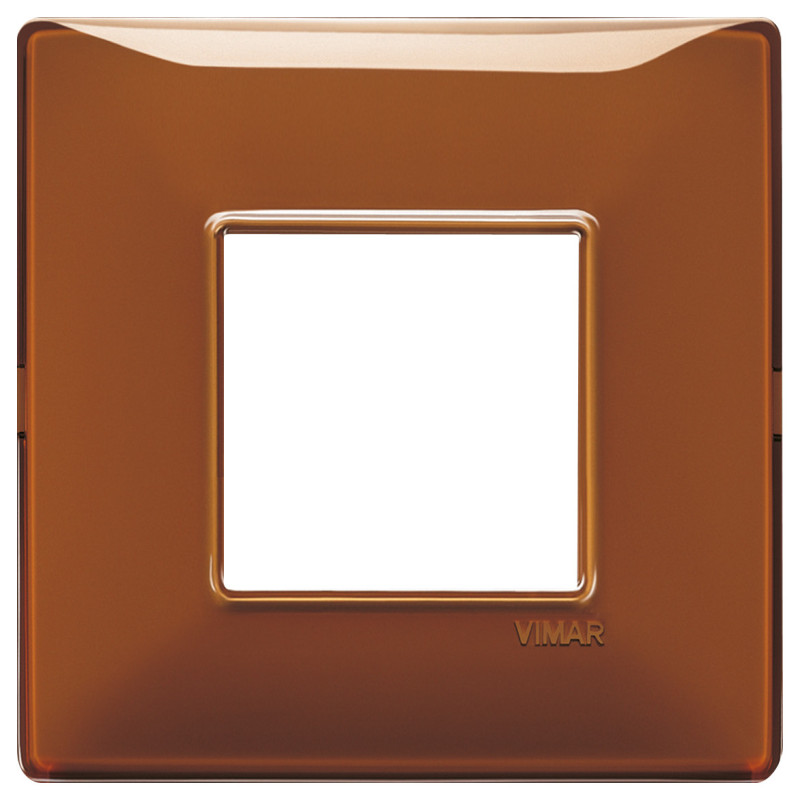 Placca 2M BS Reflex tabacco - Vimar 14647.49