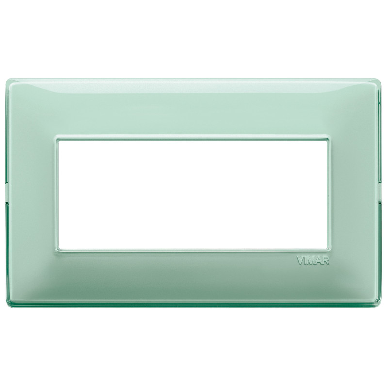 Placca 5M BS Reflex menta - Vimar 14649.44