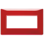 Placca 5M BS Reflex rubino - Vimar 14649.51