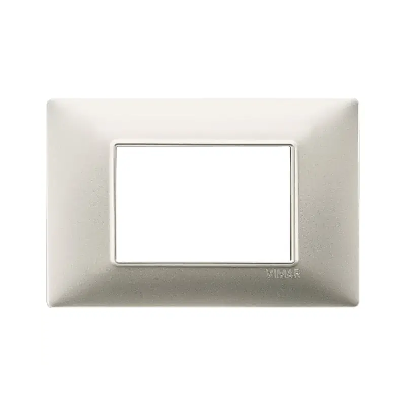 Placca 3M nichel opaco - Vimar 14653.21