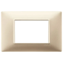 Placca 3M champagne opaco - Vimar 14653.22