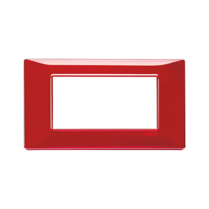 Placca 4M Reflex rubino - Vimar 14654.51