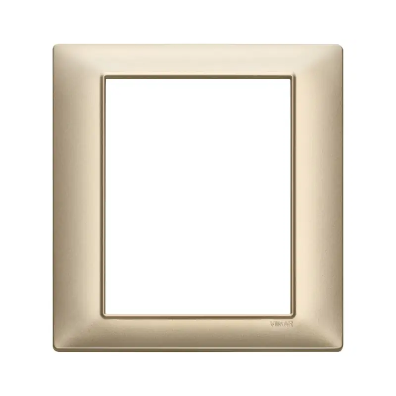 Placca 8M champagne opaco - Vimar 14668.22